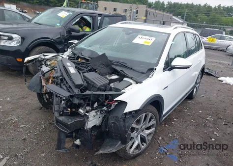 2017 Volkswagen Golf Alltrack Tsi Sel из США, поврежденный, VIN 3VWH17AU5HM505337